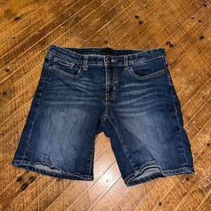 Gap denim flat front size 4 Bermuda preppy vacationcore shorts